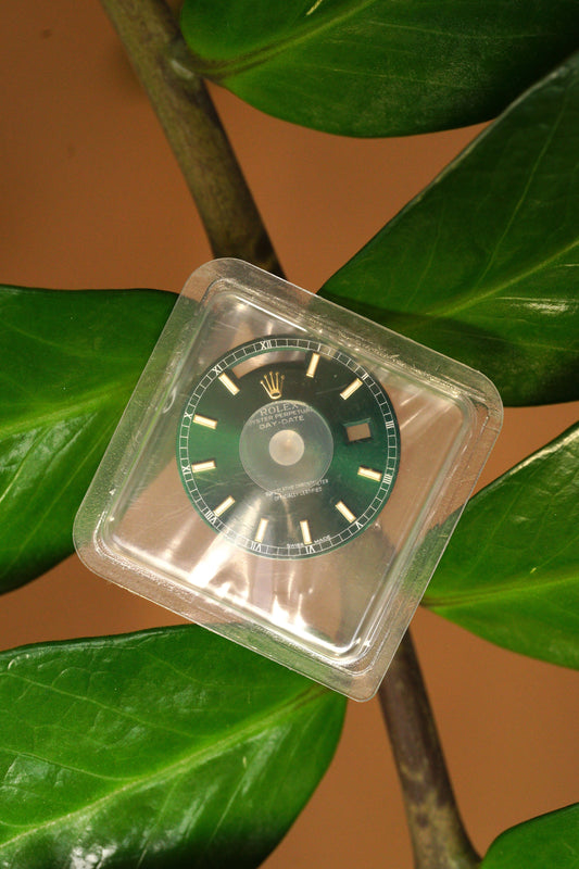 Rolex NOS Green Dial for Day-Date 36 mm 118238 | 18238 | 128238 Luminova originally sealed