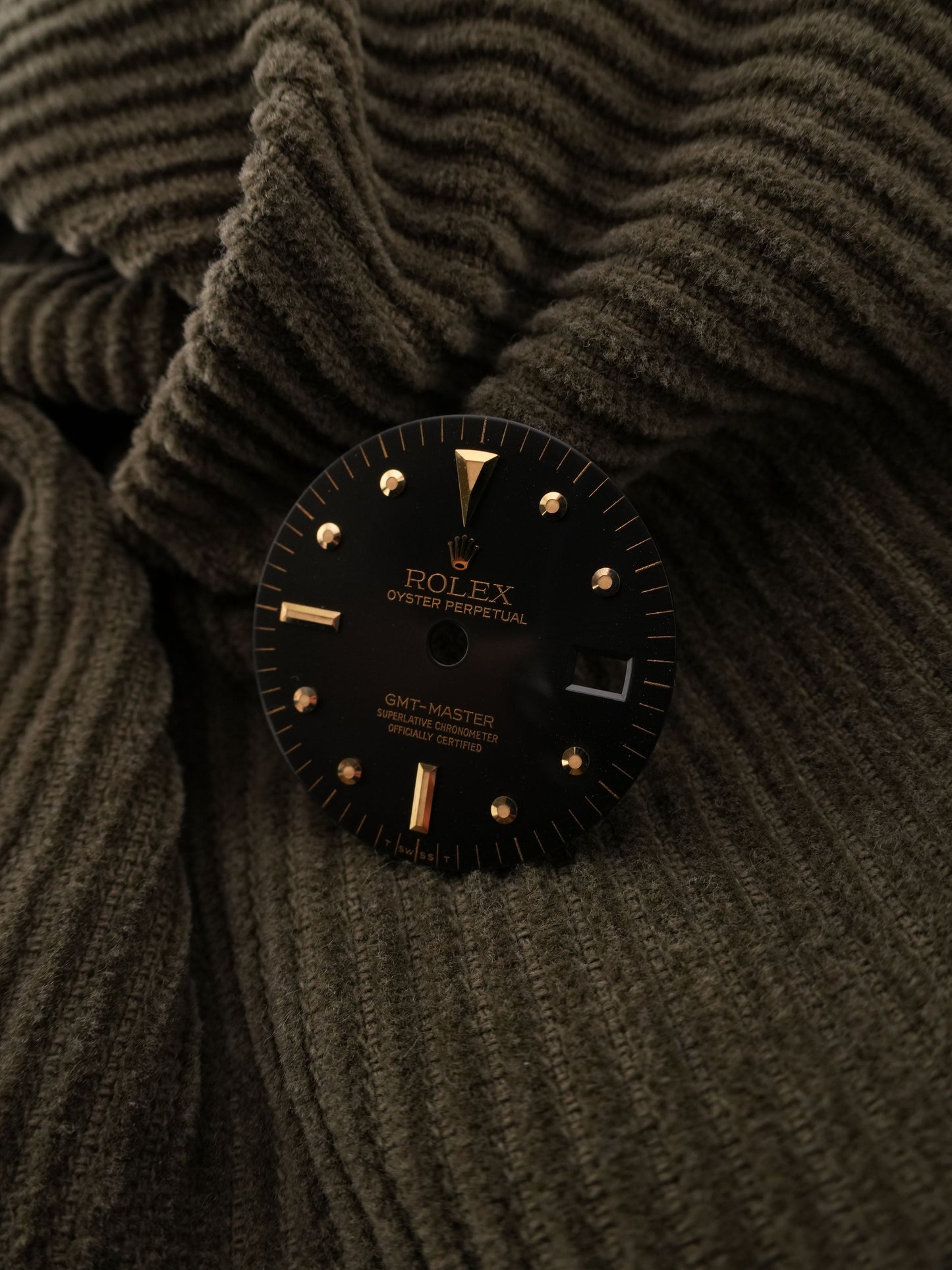 Rolex NOS “Grey Nipple Dial” Dial for GMT-Master Plexi 1675/8 | 1675/3 Tritium