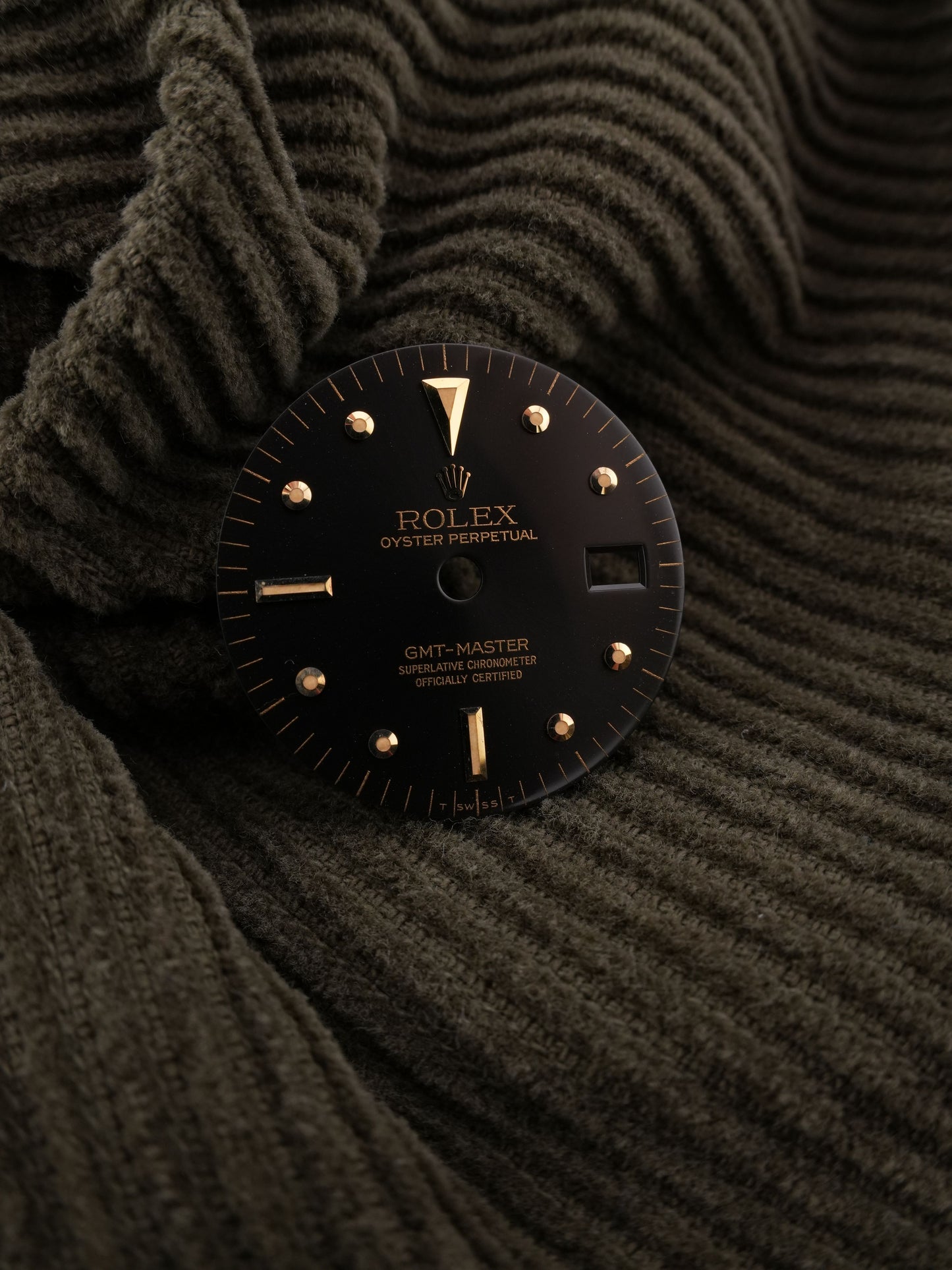 Rolex NOS “Grey Nipple Dial” Dial for GMT-Master Plexi 1675/8 | 1675/3 Tritium