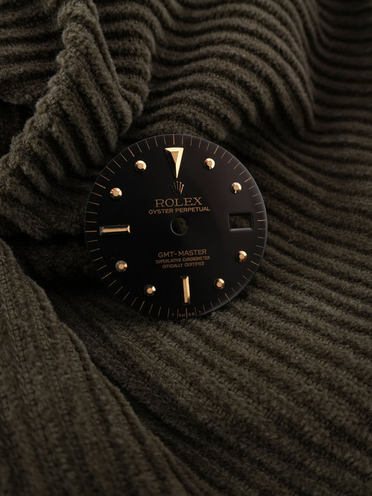 Rolex NOS “Grey Nipple Dial” Dial for GMT-Master Plexi 1675/8 | 1675/3 Tritium