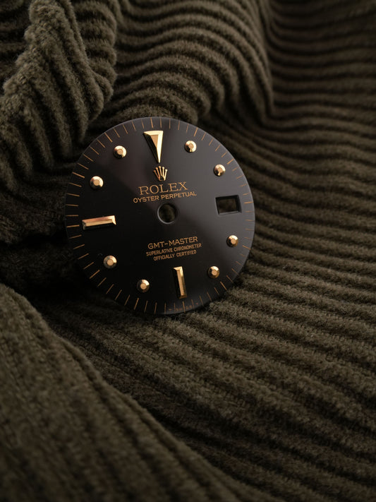 Rolex NOS “Grey Nipple Dial” Dial for GMT-Master Plexi 1675/8 | 1675/3 Tritium