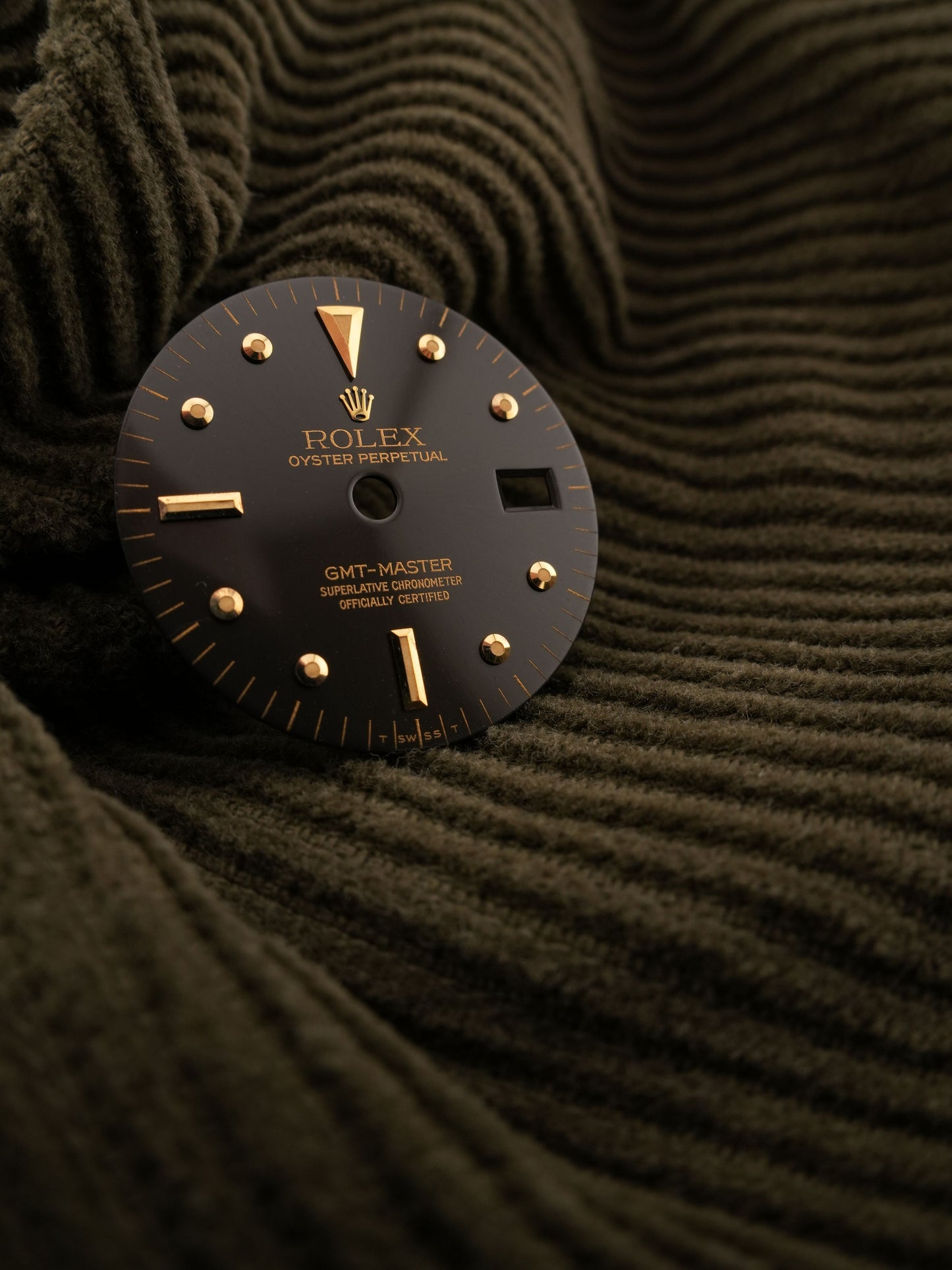 Rolex NOS “Grey Nipple Dial” Dial for GMT-Master Plexi 1675/8 | 1675/3 Tritium