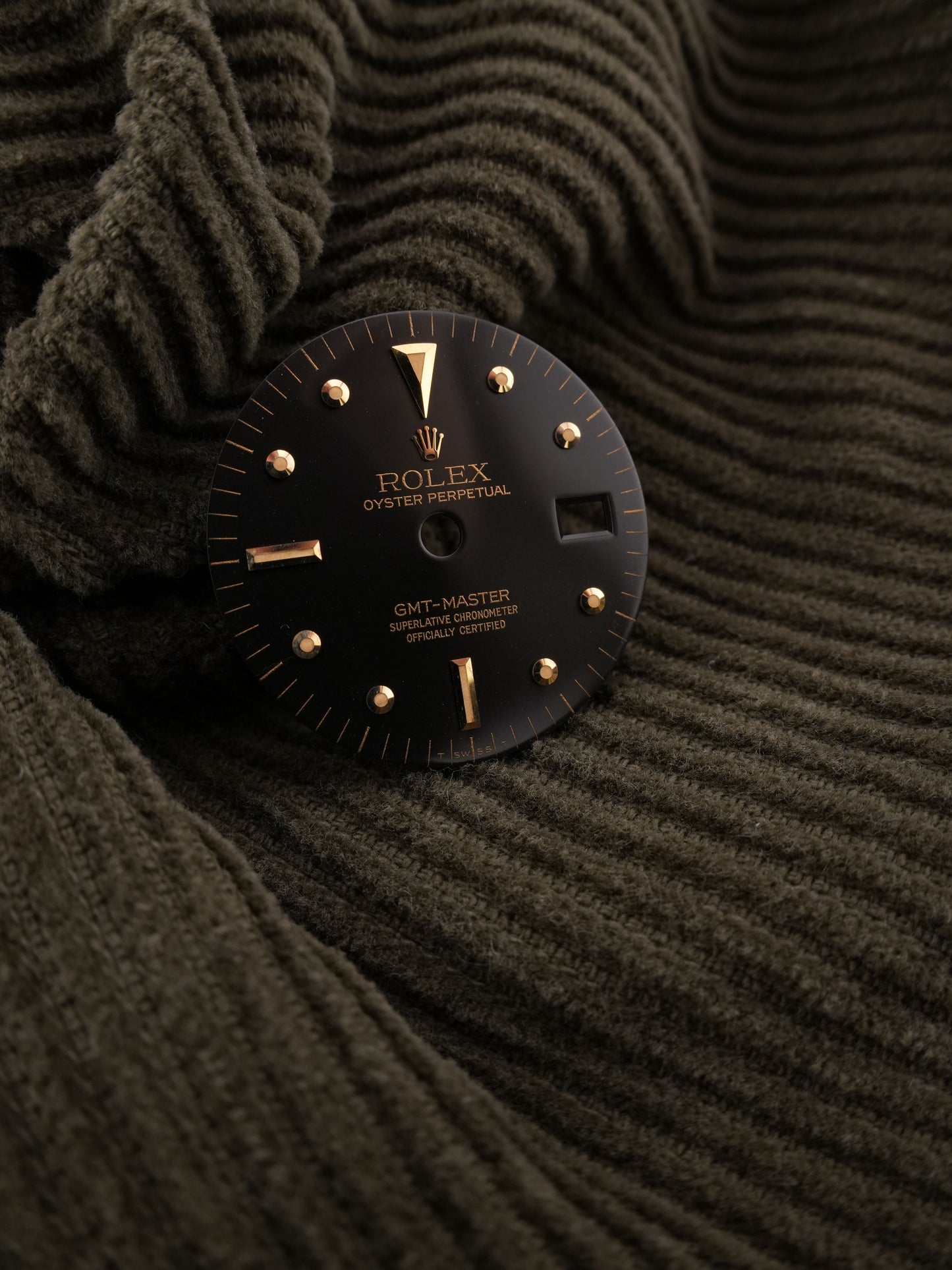 Rolex NOS “Grey Nipple Dial” Dial for GMT-Master Plexi 1675/8 | 1675/3 Tritium