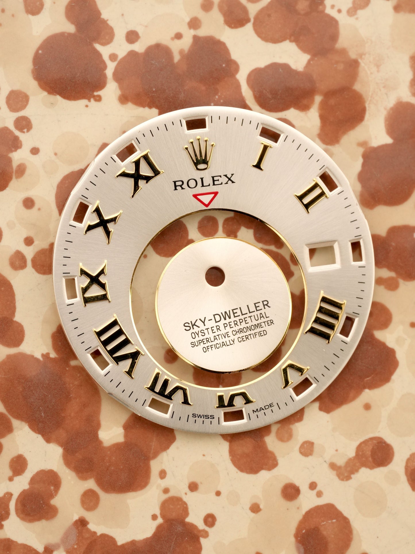 Rolex Beige Dial for Sky-Dweller 326138 Yellow Gold