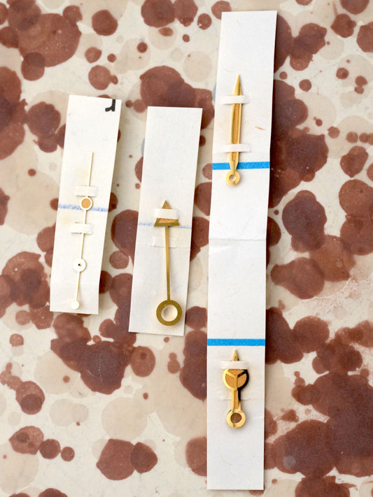 Rolex NOS Hand Set Pumpkin Patina for GMT-Master 1675/8 | 1675/3 Tritium