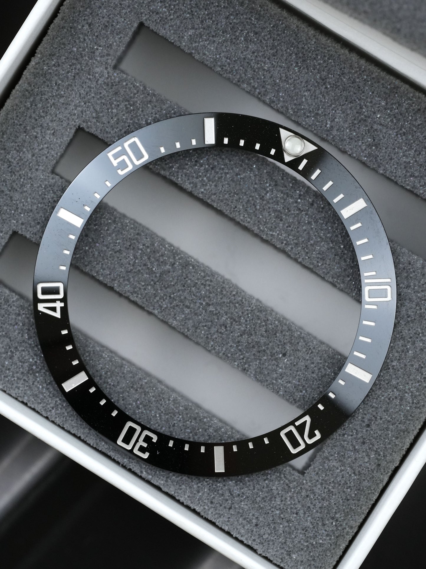Rolex NOS Insert / Inlay  B315-116600-1-A1 ceramic for Submariner 116610LN | Sea-Dweller 116600 Luminova