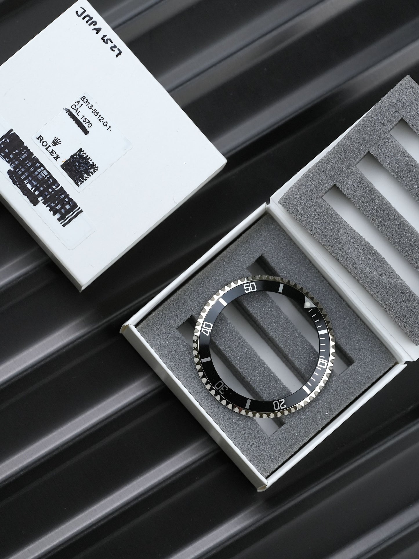 Rolex NOS Bezel & Inlay B313-5512-0-1-A1 (service) Luminova