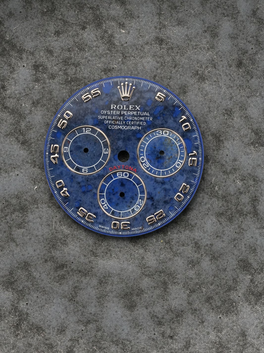 Rolex Zifferblatt Sodalite Stein  (Stone Dial) für Cosmograph Daytona 116509 | 116519