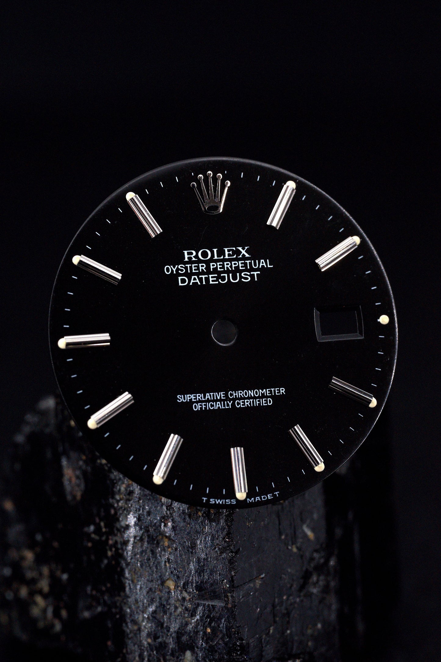 Rolex Zifferblatt schwarz für OP Datejust 36mm Tritium 16234 | 16014 | 16200 und andere