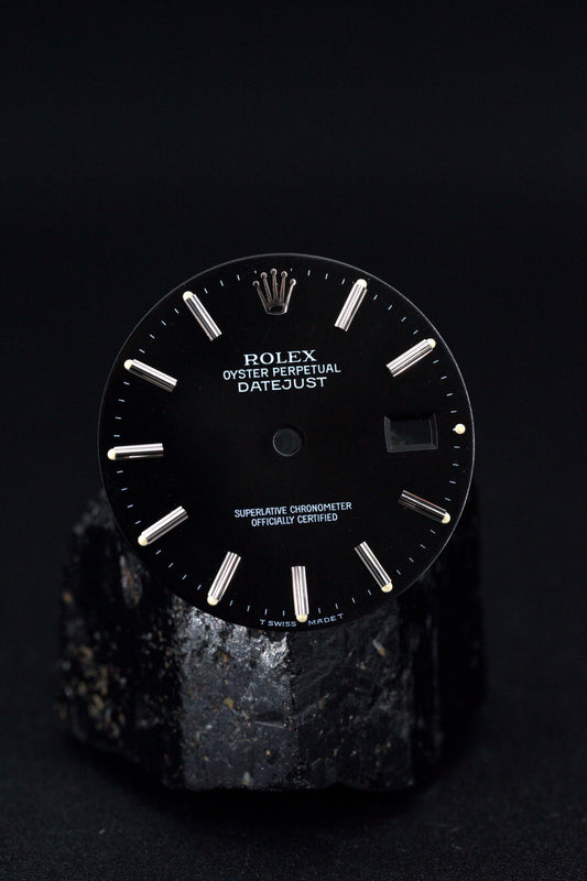 Rolex Zifferblatt schwarz für OP Datejust 36mm Tritium 16234 | 16014 | 16200 und andere