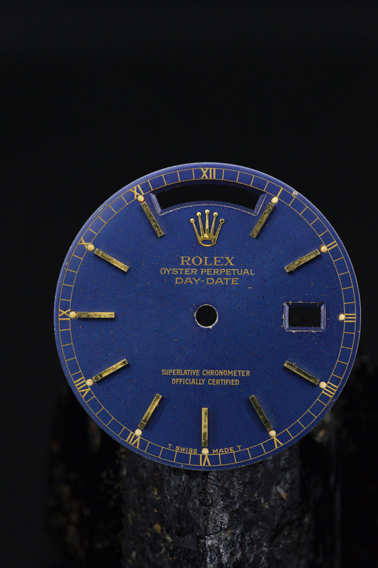Rolex Zifferblatt Blau für Day-Date 36 mm 18238 | 18038 | 118238 und andere Tritium