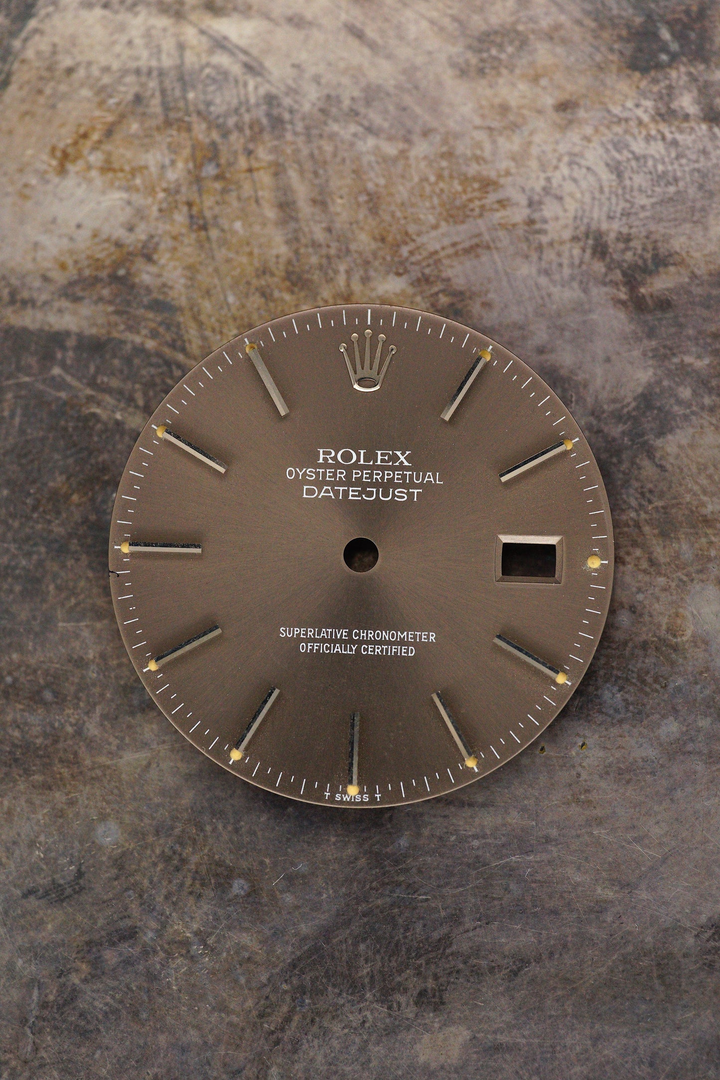 Rolex "Taupe Dial" for OP Datejust 36 mm 16234 |16030 | 16200 Tritium