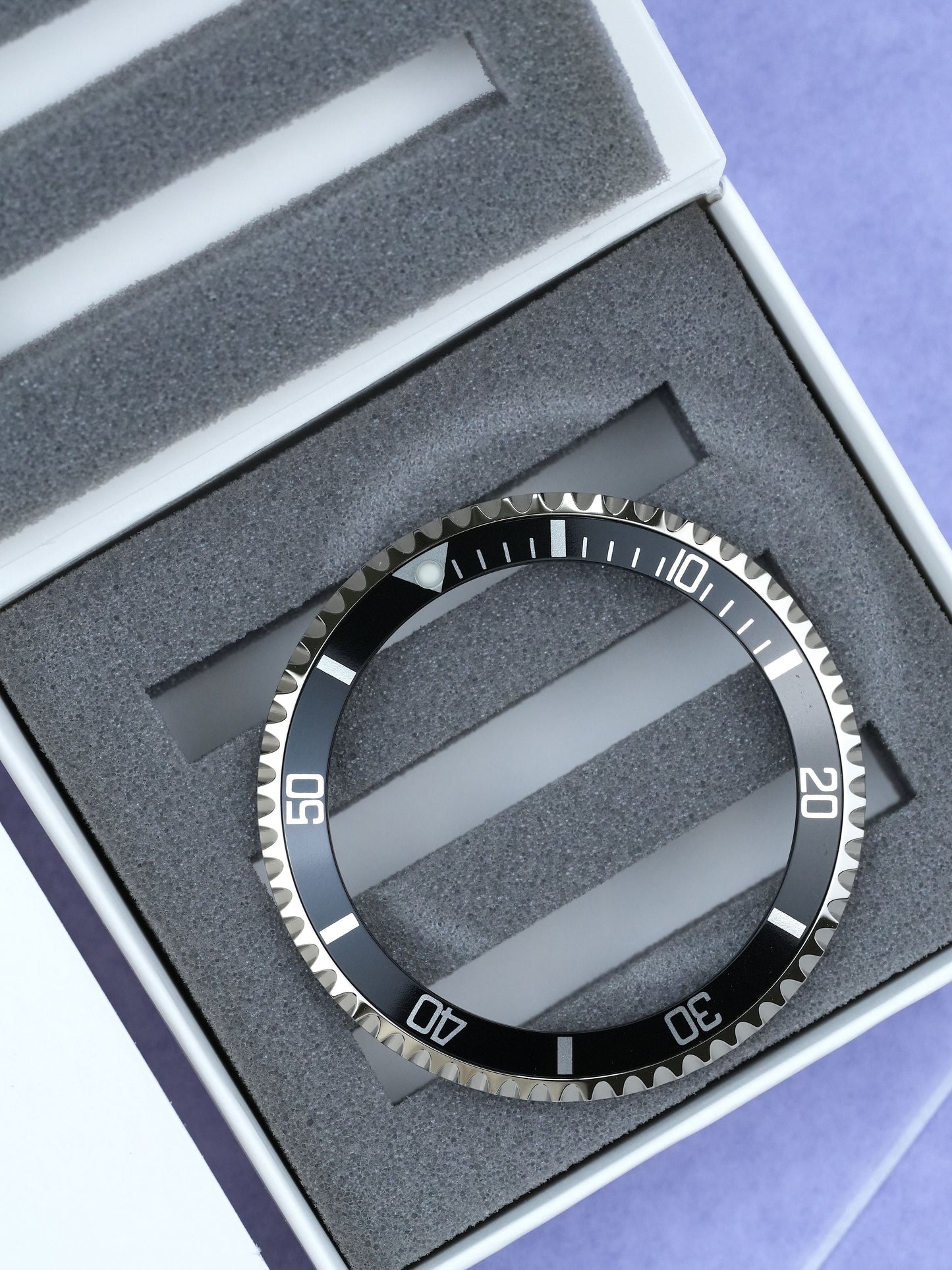 Rolex NOS Bezel & Inlay B313-5512-0-1-A1 (service) Luminova for Submariner 5512 | 5513 | 1680 & Sea-Dweller 1665