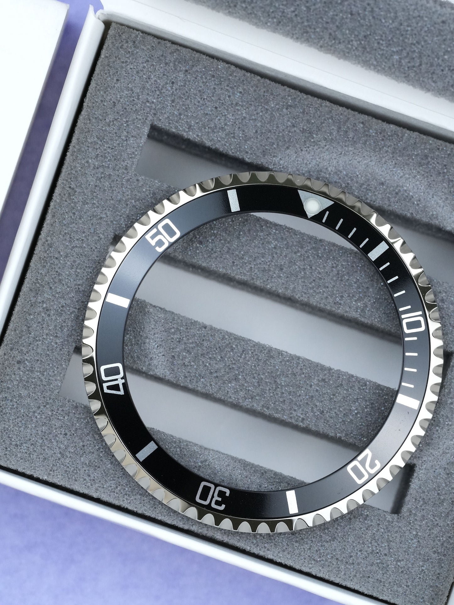 Rolex NOS Bezel & Inlay B313-5512-0-1-A1 (service) Luminova for Submariner 5512 | 5513 | 1680 & Sea-Dweller 1665