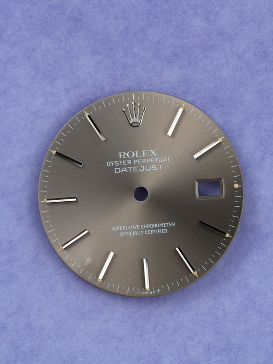 Rolex taupe Zifferblatt für OP Datejust 36mm 16000 | 16014 | 16200 | 16234 Tritium