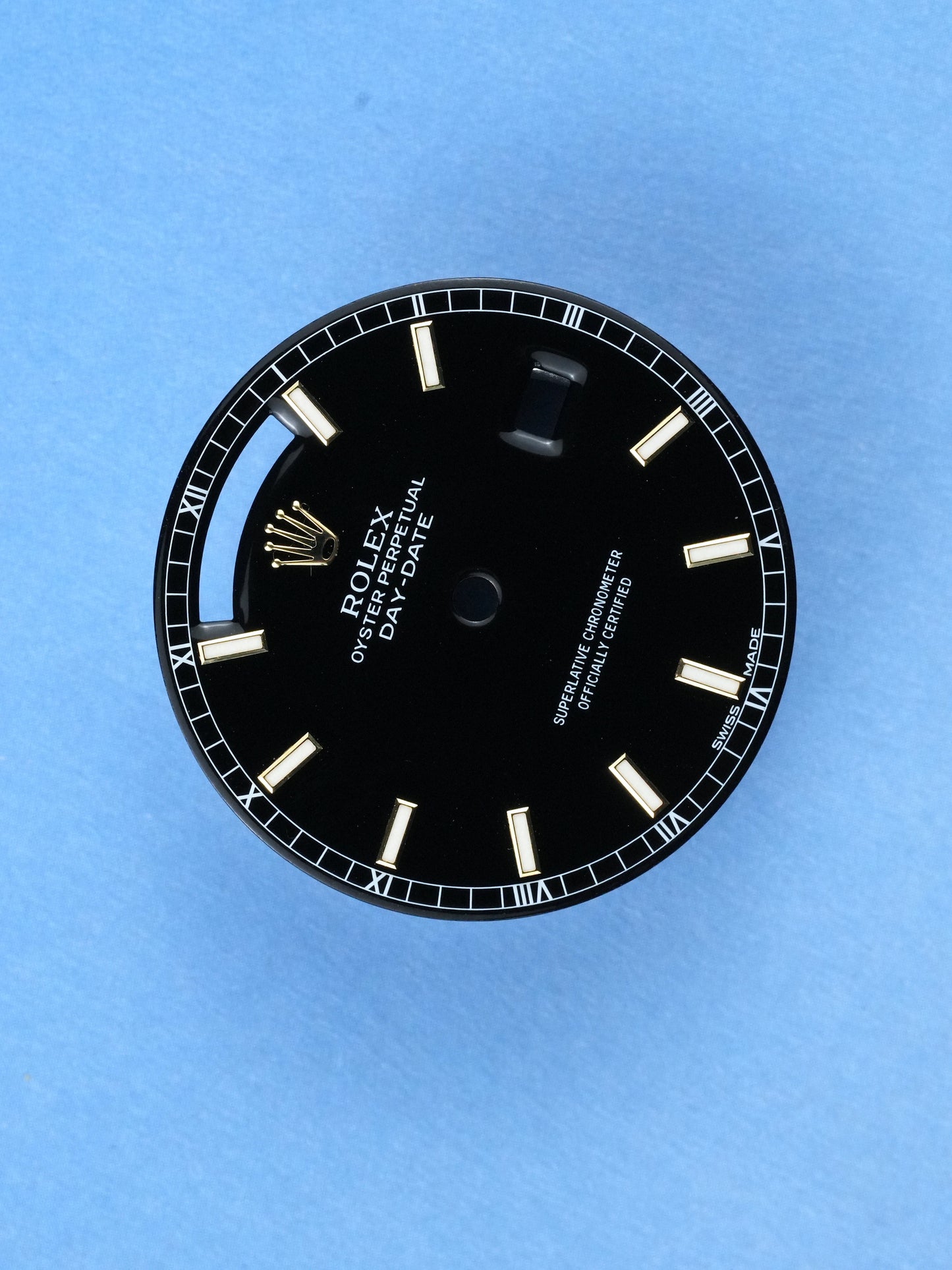 Rolex Zifferblatt schwarz für Day-Date  118238 | 18238 Luminova