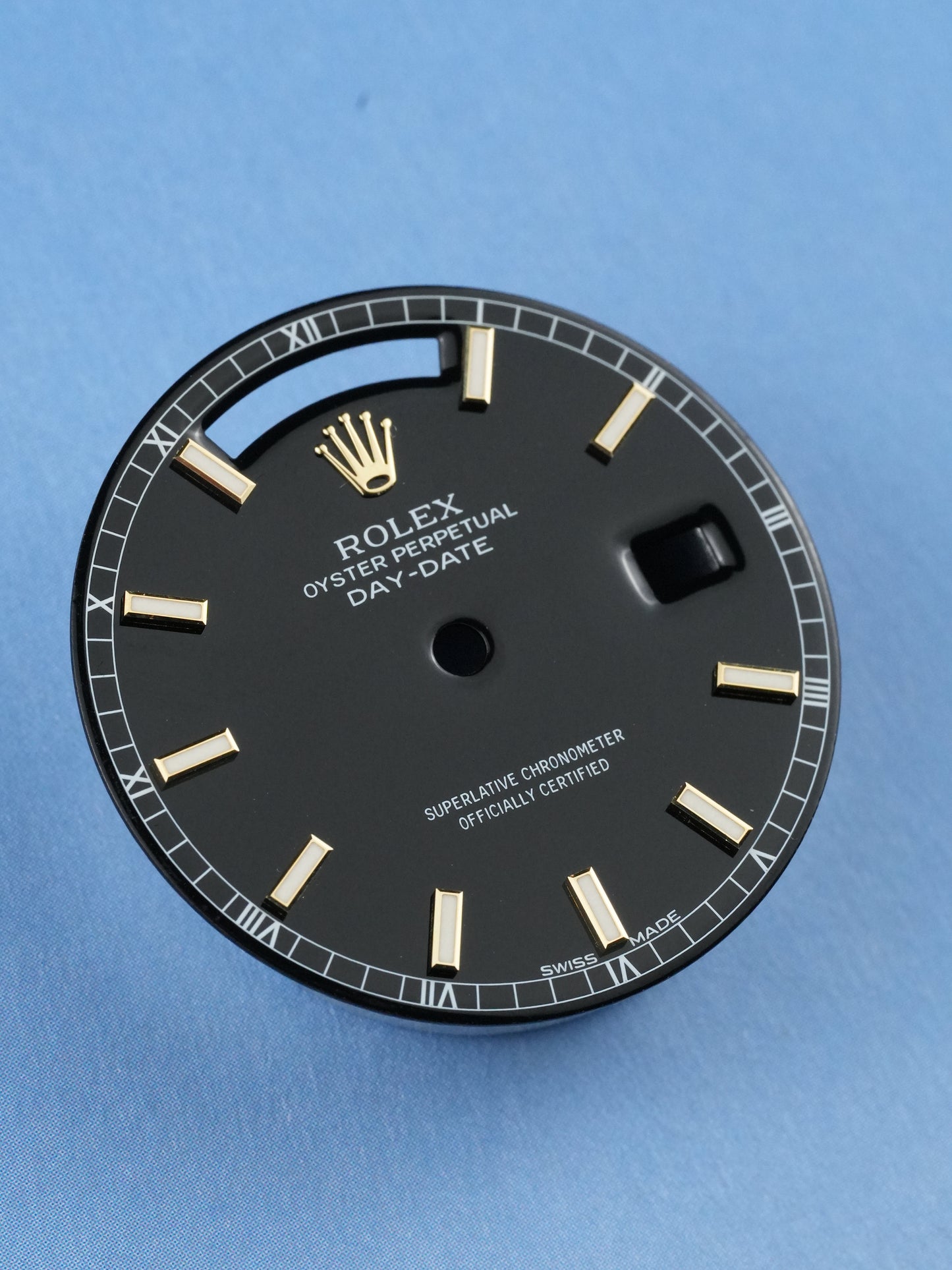 Rolex Zifferblatt schwarz für Day-Date  118238 | 18238 Luminova