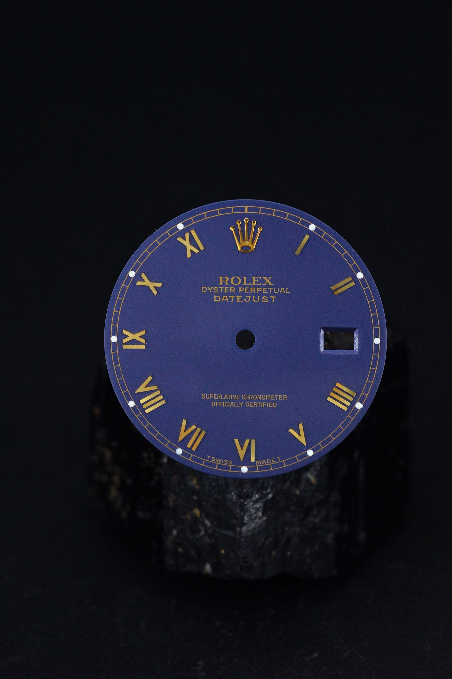 Rolex "Blue Roman" Zifferblatt für Datejust 16013 | 16018 | 16233 | 16238 Tritium