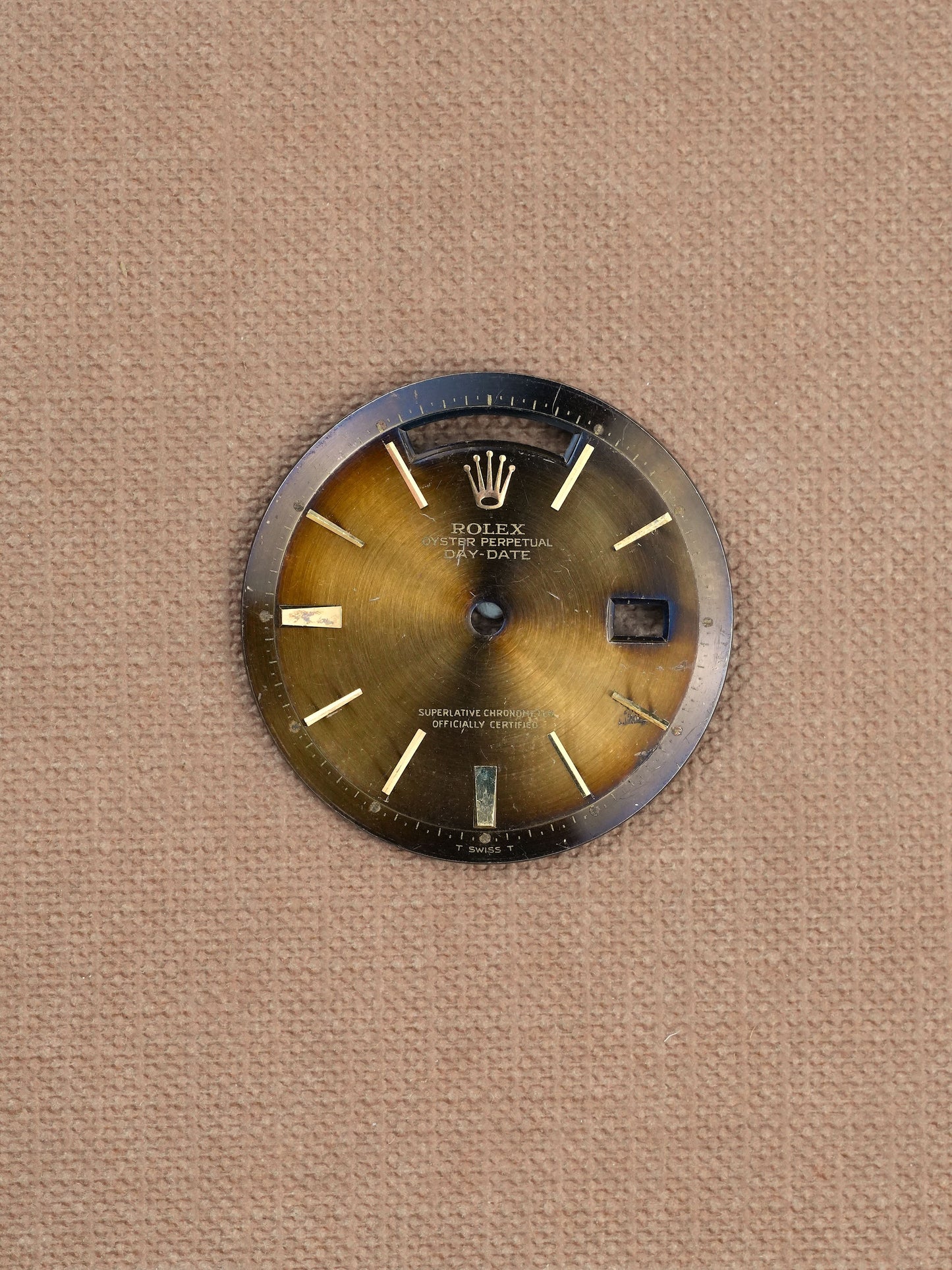 Rolex Brown Tropical Gilt dial for OP Day-Date 1803 | 1802 | 1806 | 1807