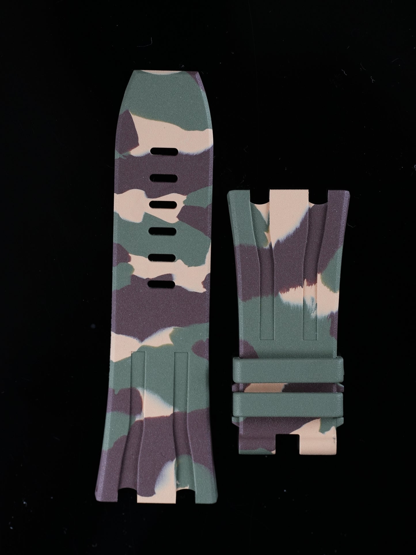 Audemars Piguet NOS Fancy Green Rubber strap for Diver 26703ST.OO.A038CA.01