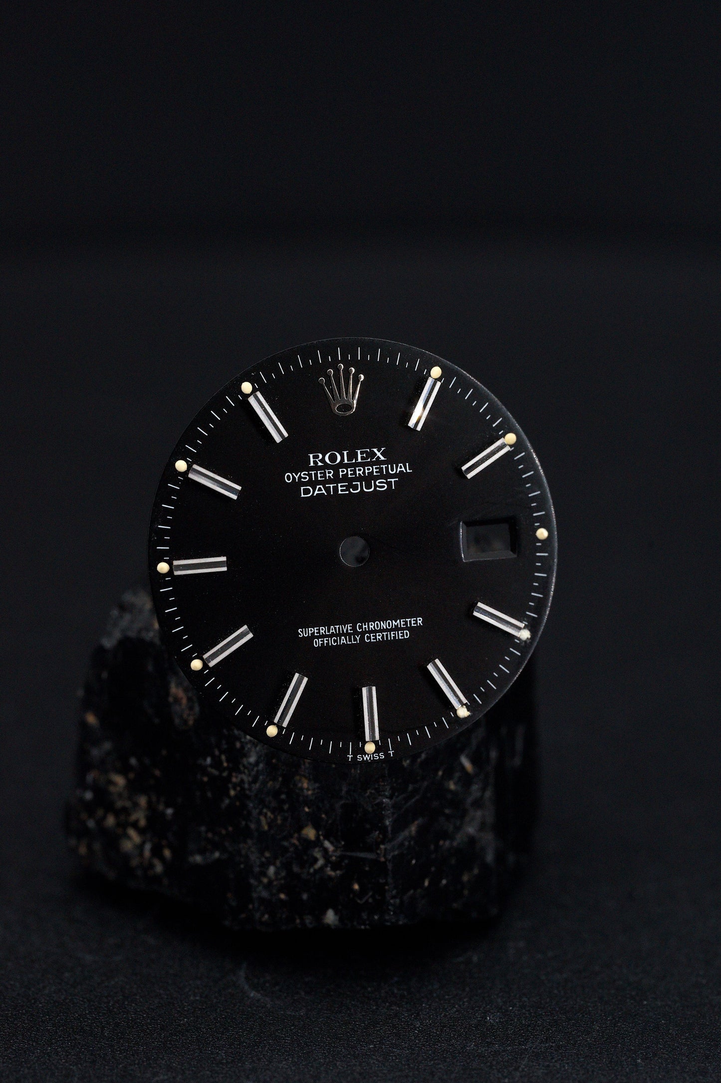 Rolex „Black Dial" Zifferblatt Schwarz für OP Datejust 36 mm 16234 | 16030 | 16200 Tritium