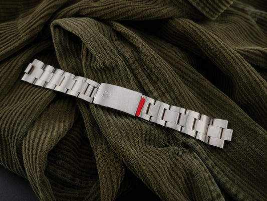 Rolex NOS Oyster Armband 78350-19 | 19mm | Stahl mit Sticker