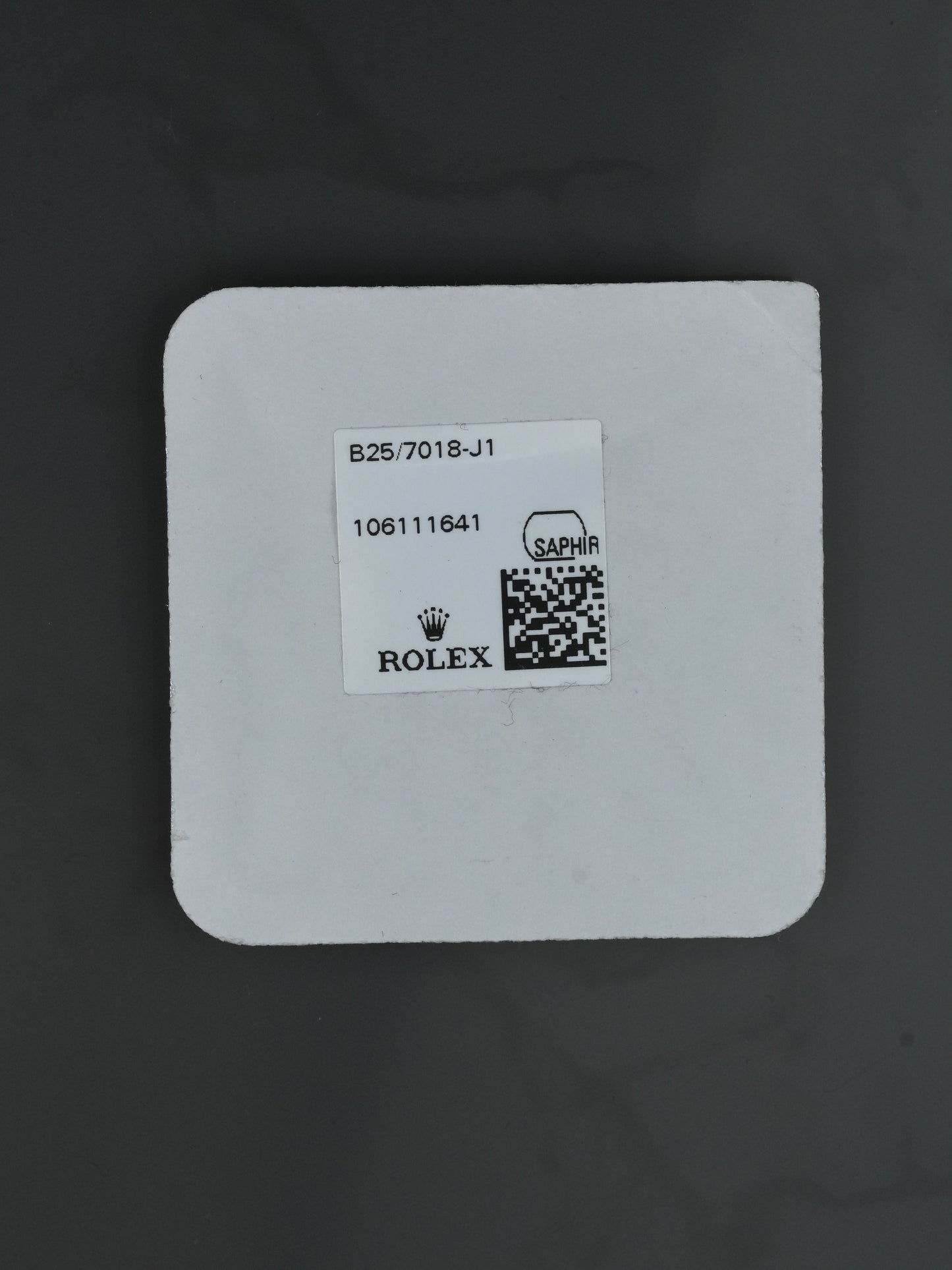 Rolex NOS Crystal B25-295-C5-J1 glass for Submariner 116610 | 116618 | 116619 in blister pack