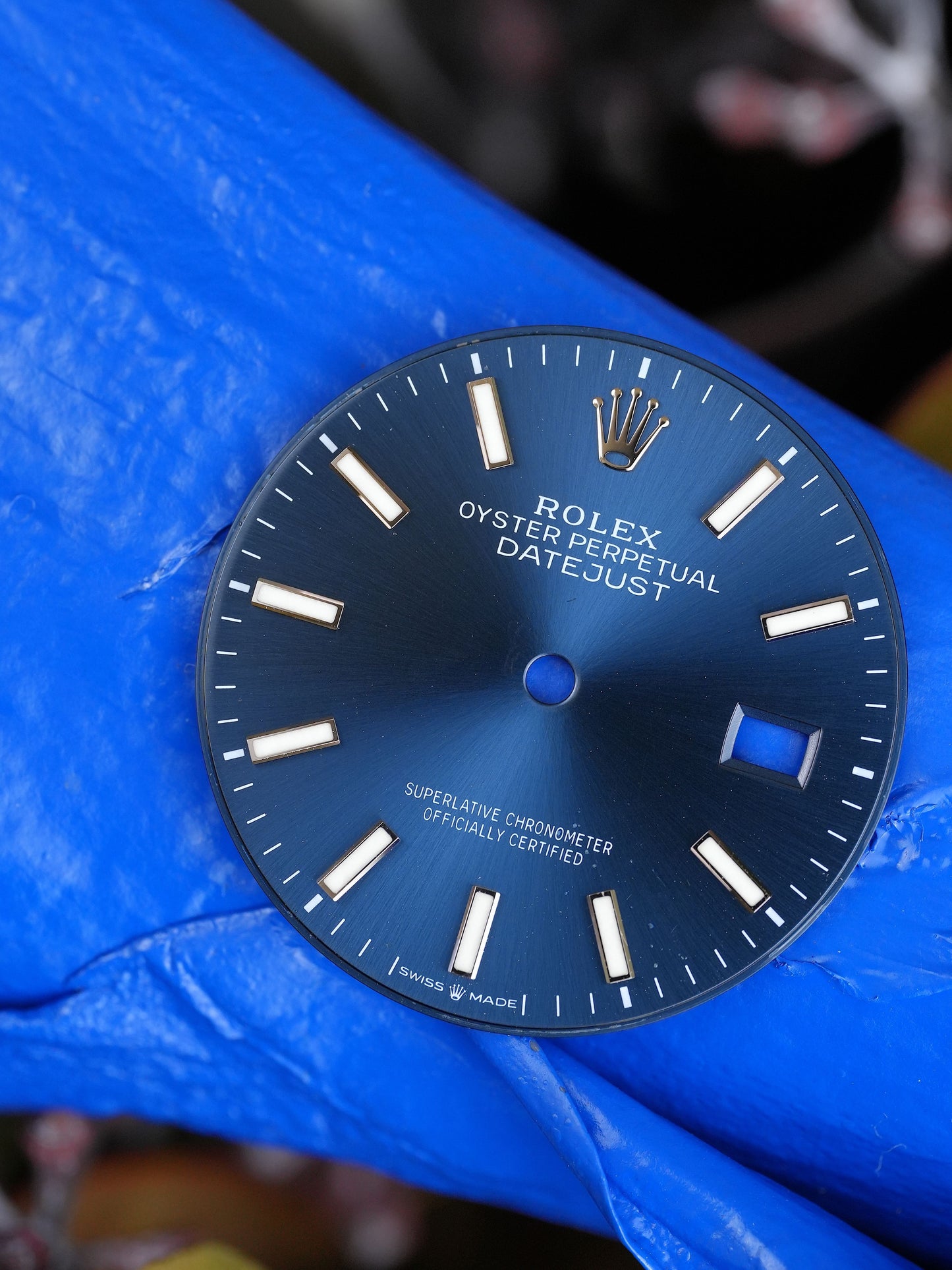 Rolex Dial blue for OP Datejust 36 mm 126200 | 126234 Chromalight