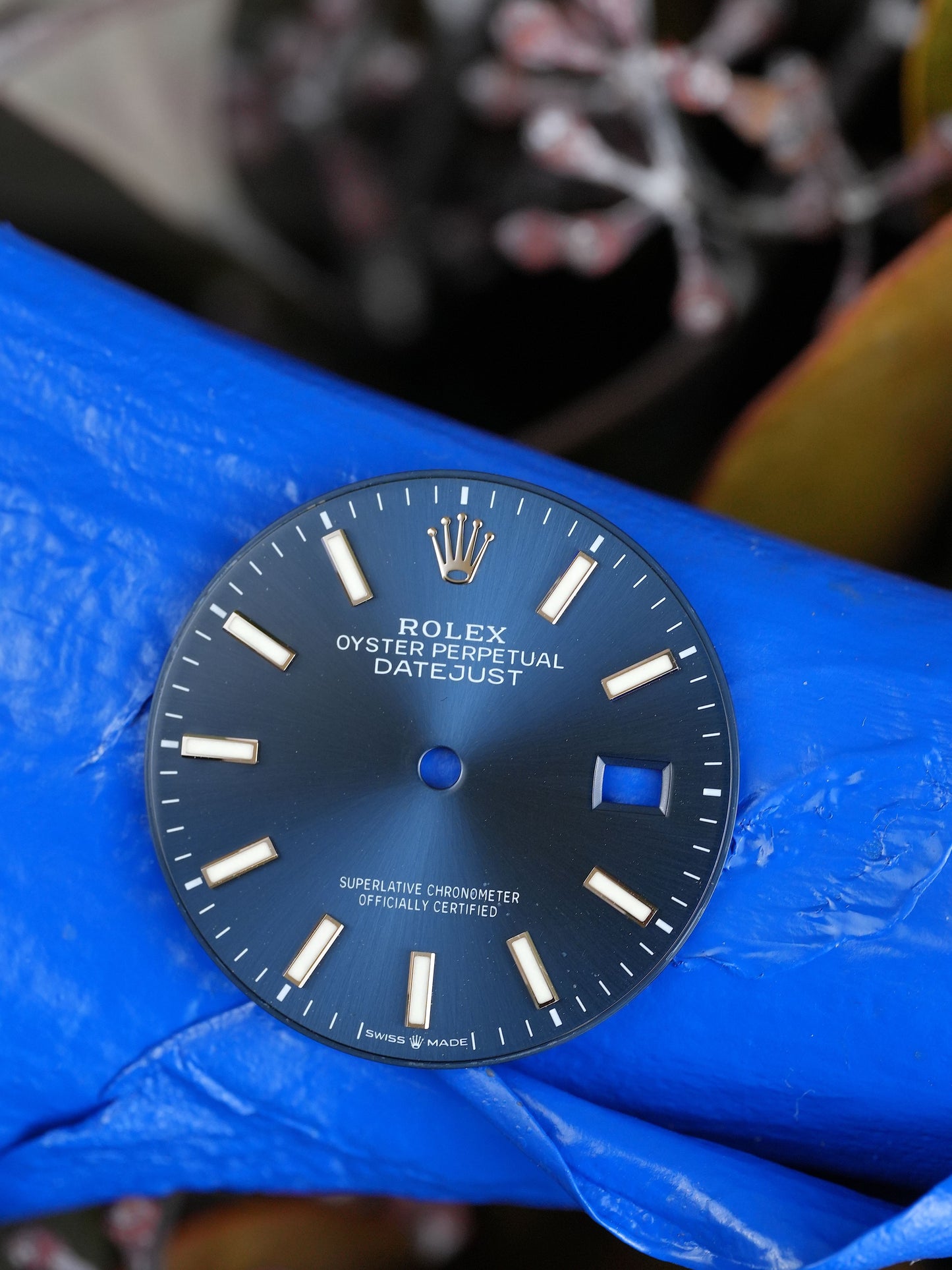 Rolex Dial blue for OP Datejust 36 mm 126200 | 126234 Chromalight