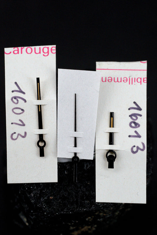 Rolex NOS "Buckley" Handset black for Datejust 16000 | 16030 | 16014 | 17000 | 17014 | 17013 Tritium