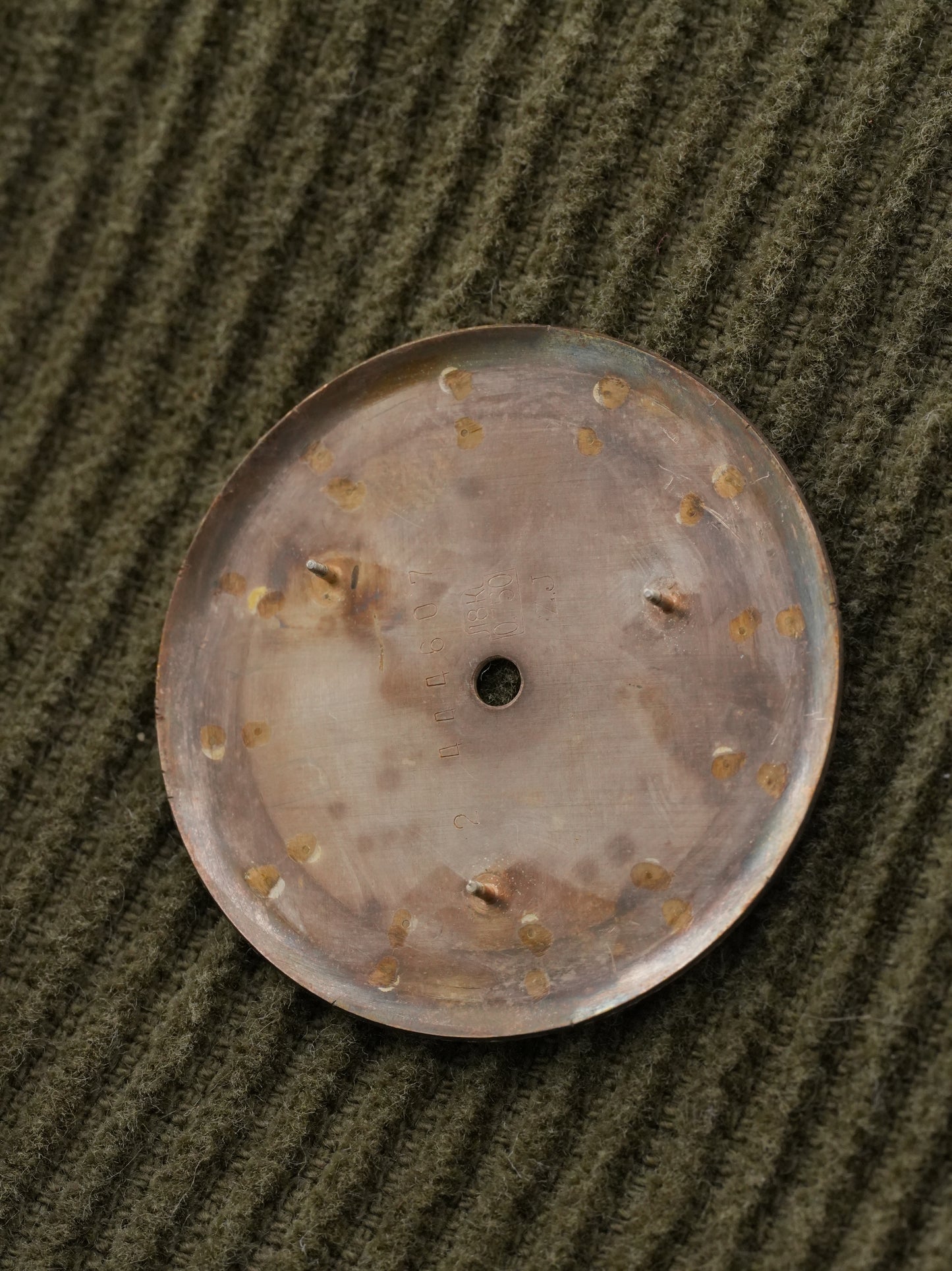 Patek Philippe dial 18kt for Calatrava 3569 yellow gold RARE