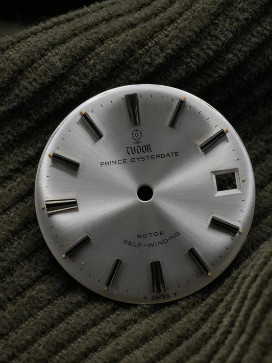 Tudor Zifferblatt Silber "Silver Dial" für Prince Oysterdate 7996