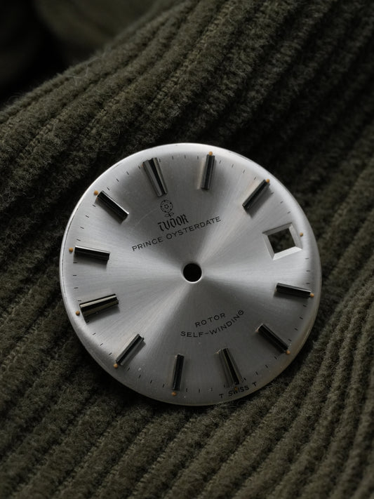 Tudor Zifferblatt Silber "Silver Dial" für Prince Oysterdate 7996