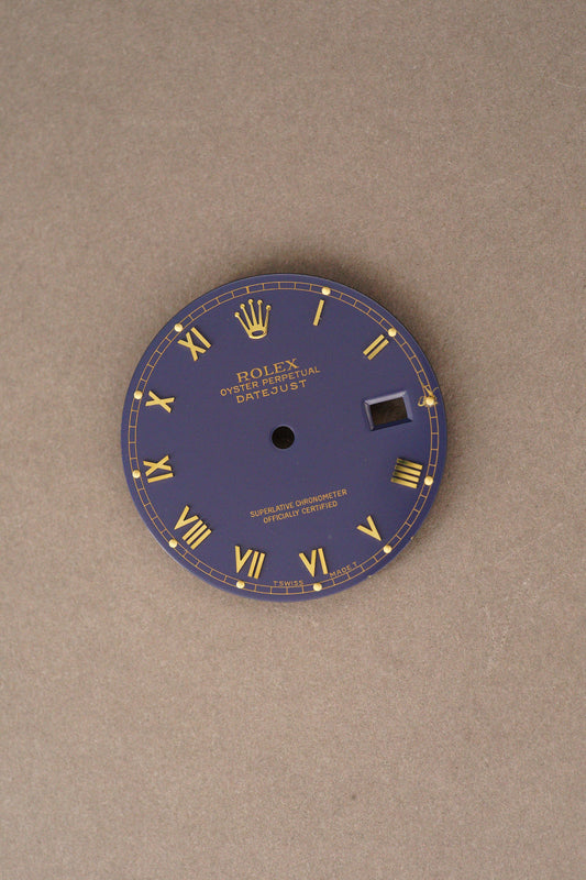 Rolex "Blue | Violet Roman" Dial for Datejust 16013 | 16018 | 16233 | 16238 Tritium