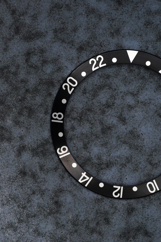 Rolex Inlay | Insert | Einlage schwarz für GMT-Master 16700 | 16710 | 16760 Saphir Modelle