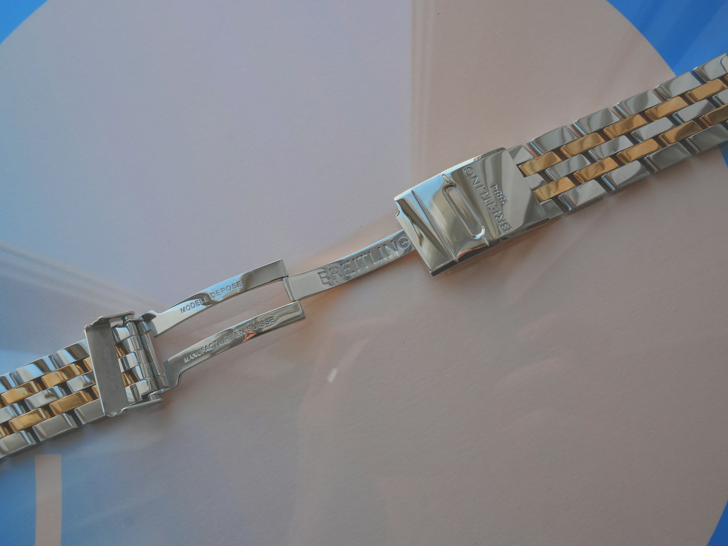 Breitling Steel Bracelet for Navitimer 1884 | 20mm (Chronomat/ Pilot bracelet)