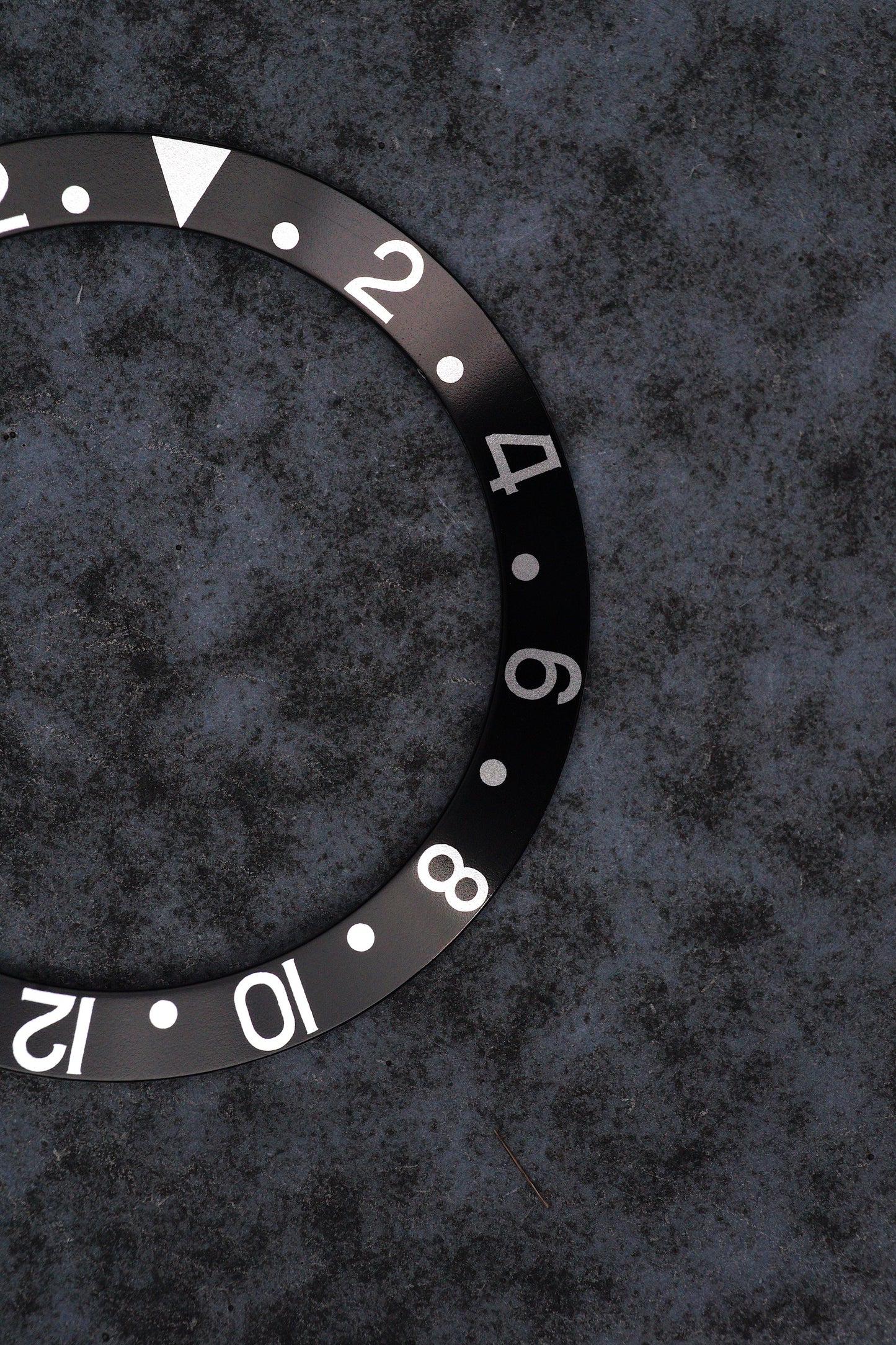 Rolex NOS Seriph Inlay | Insert | Einlage schwarz für GMT 1675 | 16750
