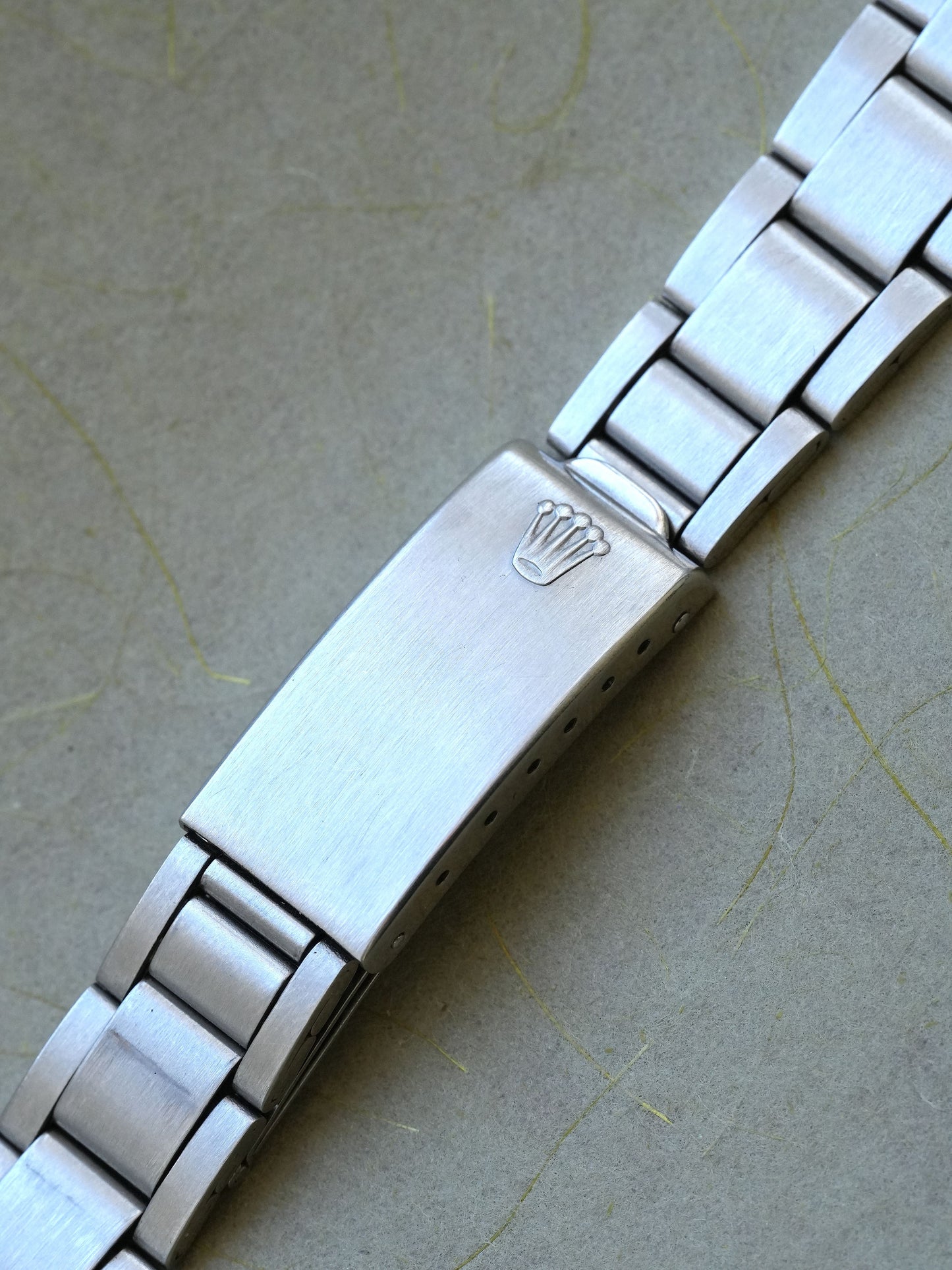 Rolex Oyster folding bracelet “folded” steel 7838/19 with 371 endlinks for Daytona 6240 | 6263 | 6265