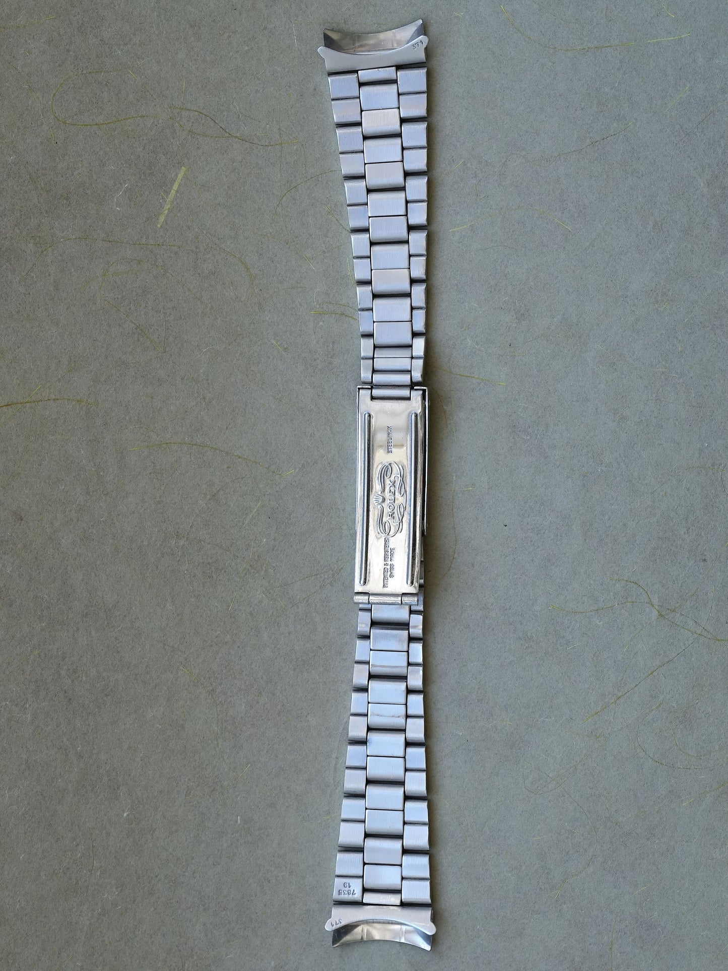 Rolex Oyster folding bracelet “folded” steel 7838/19 with 371 endlinks for Daytona 6240 | 6263 | 6265