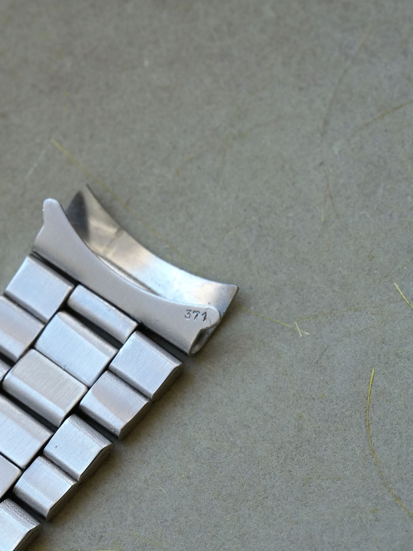 Rolex Oyster folding bracelet “folded” steel 7838/19 with 371 endlinks for Daytona 6240 | 6263 | 6265