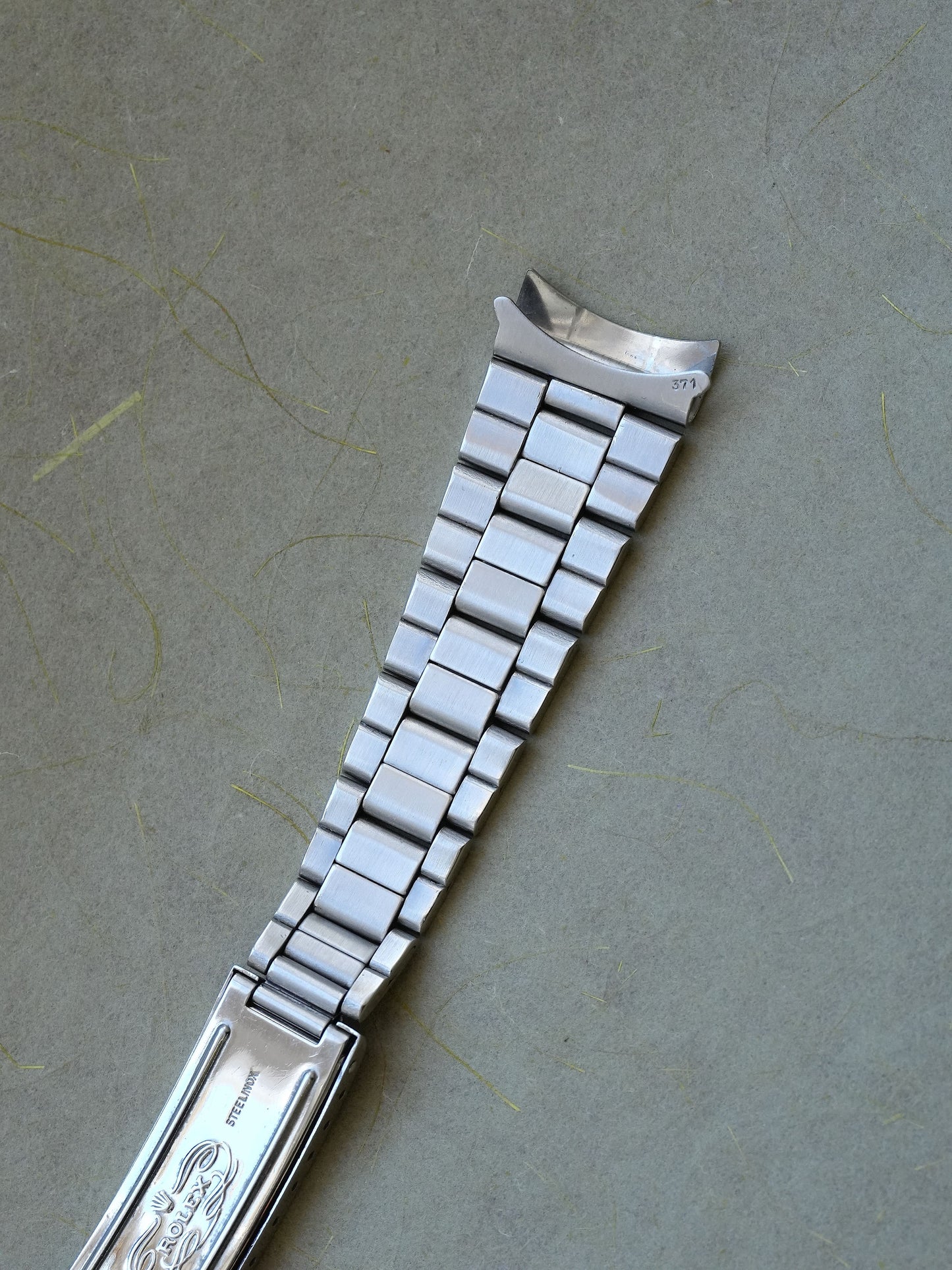 Rolex Oyster folding bracelet “folded” steel 7838/19 with 371 endlinks for Daytona 6240 | 6263 | 6265