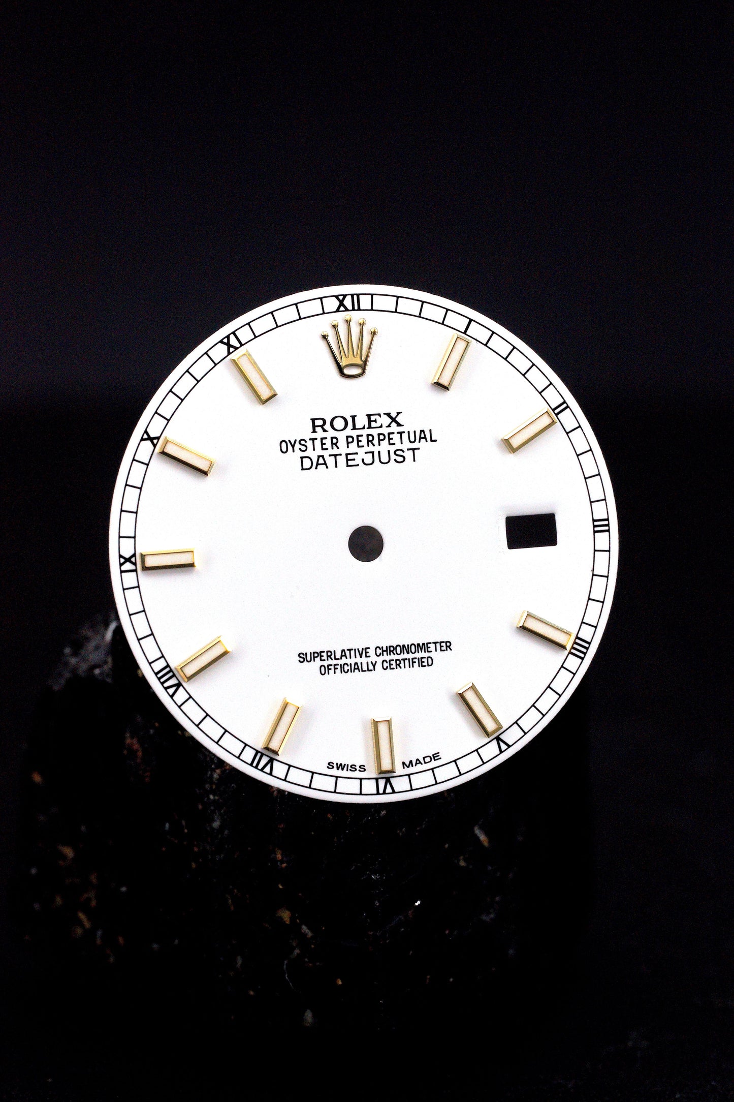 Rolex Zifferblatt ''White Dial'' für OP Datejust 36mm 116233 Luminova