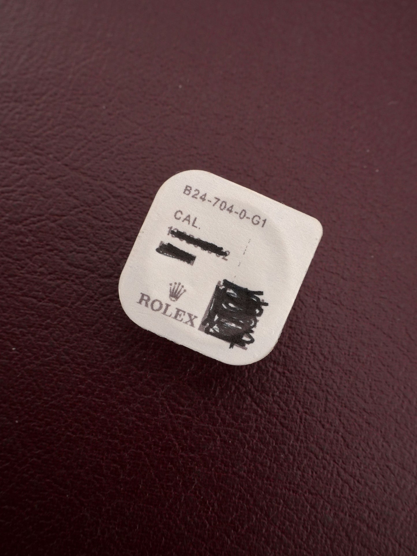 Rolex NOS Krone Stahl B24-704-0-G1 für GMT Submariner & Daytona 126610 | 126720 | 116520 | 116500 | 116610 | 14060 | 126710 und andere | Nagelneu in Blister