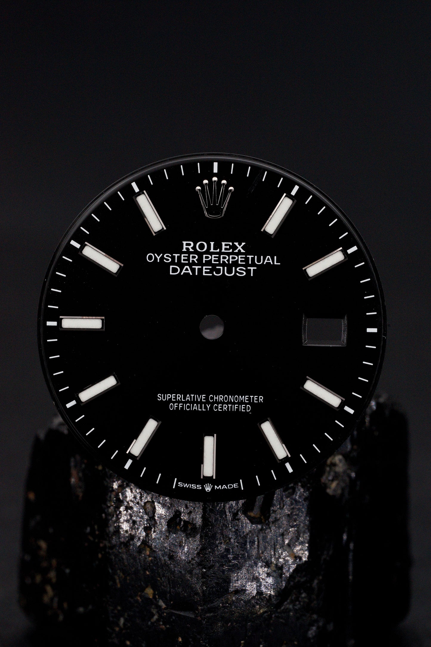 Rolex Schwarzes Zifferblatt ''Black Dial'' für OP Datejust 36mm