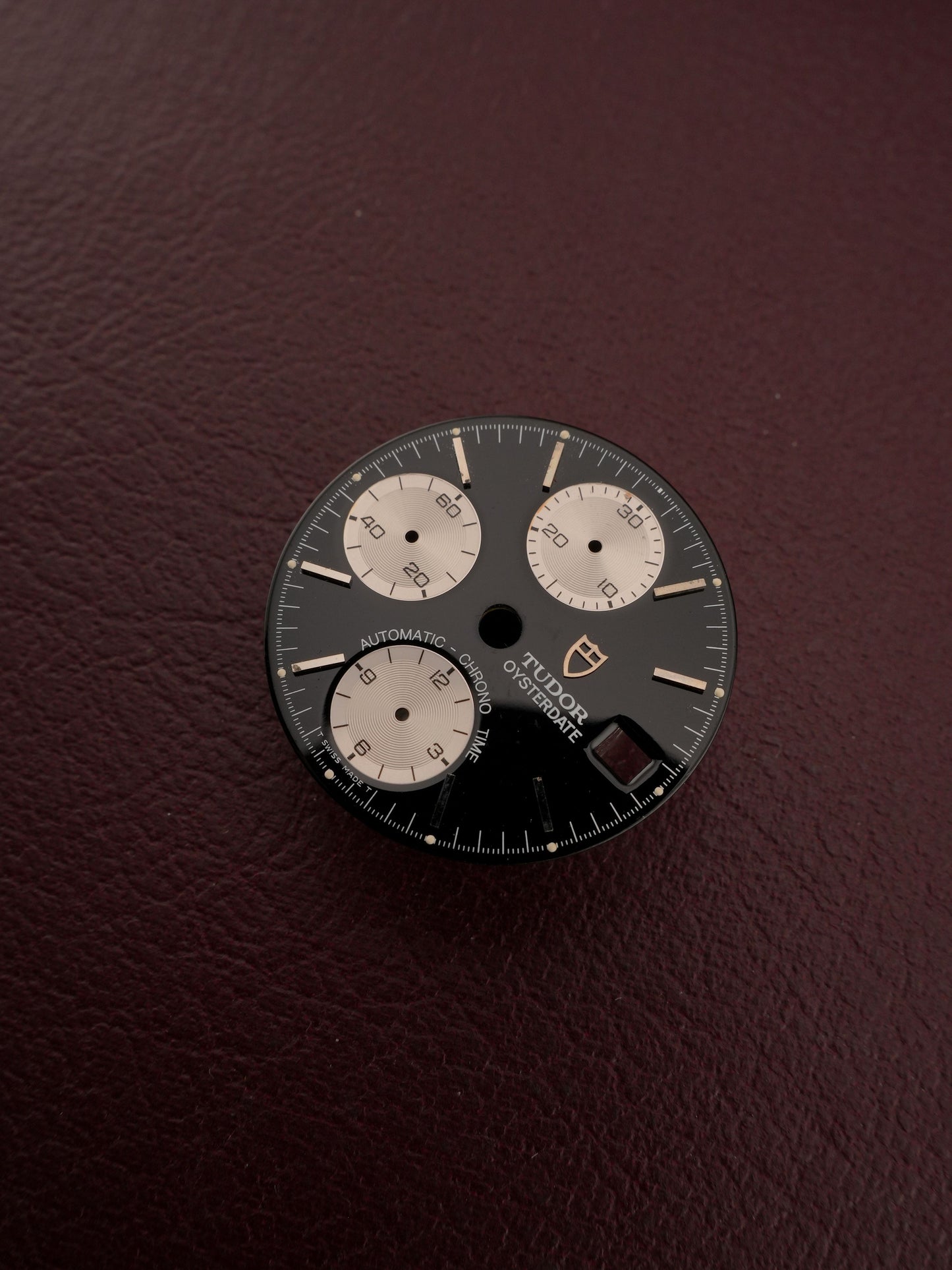 Tudor Big Block Oysterdate Dial Chronograph Black & Tritium Hands | 79160 | 79260 | 79270 |79280