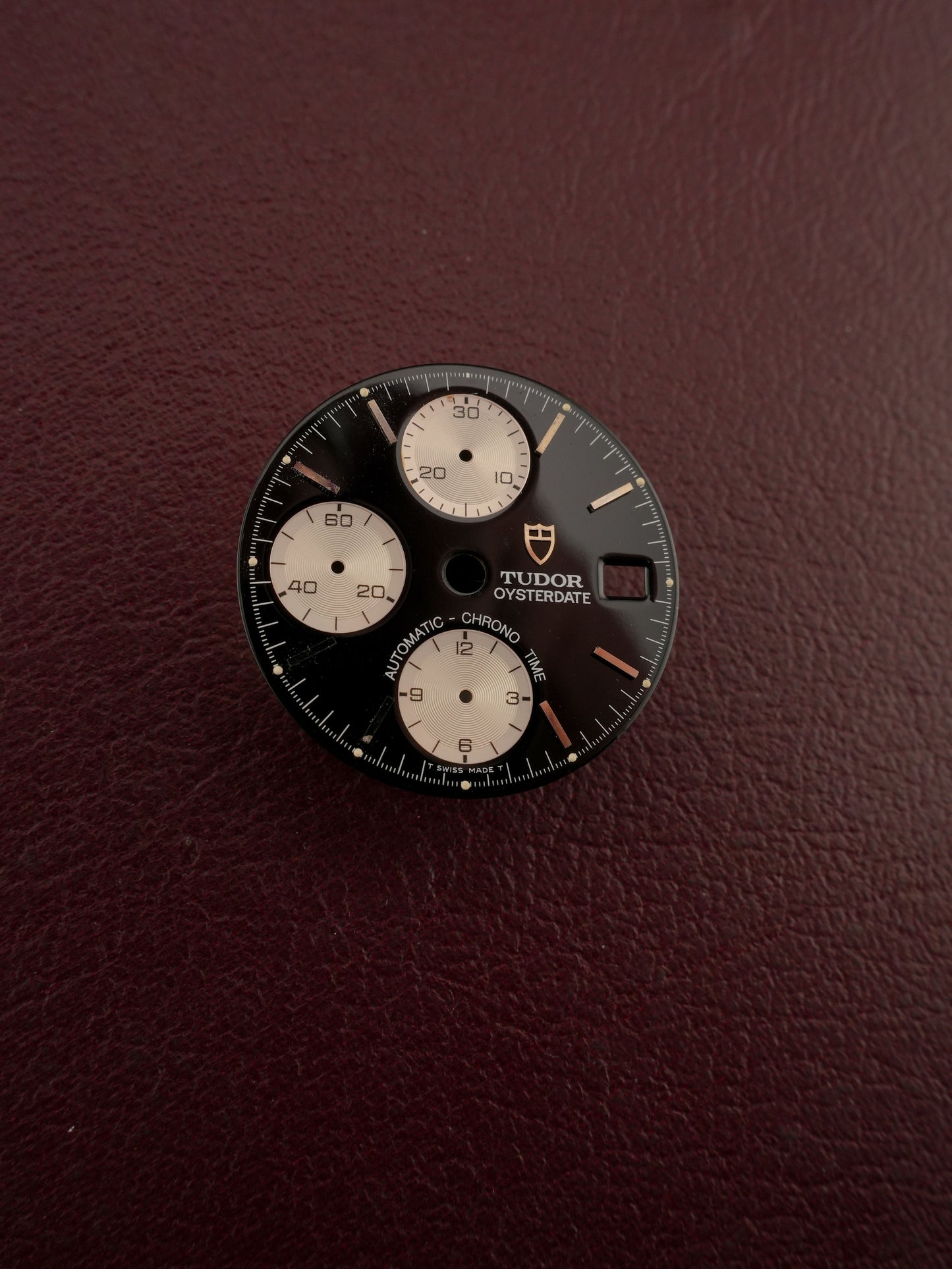 Tudor Big Block Oysterdate Dial Chronograph Black & Tritium Hands | 79160 | 79260 | 79270 |79280