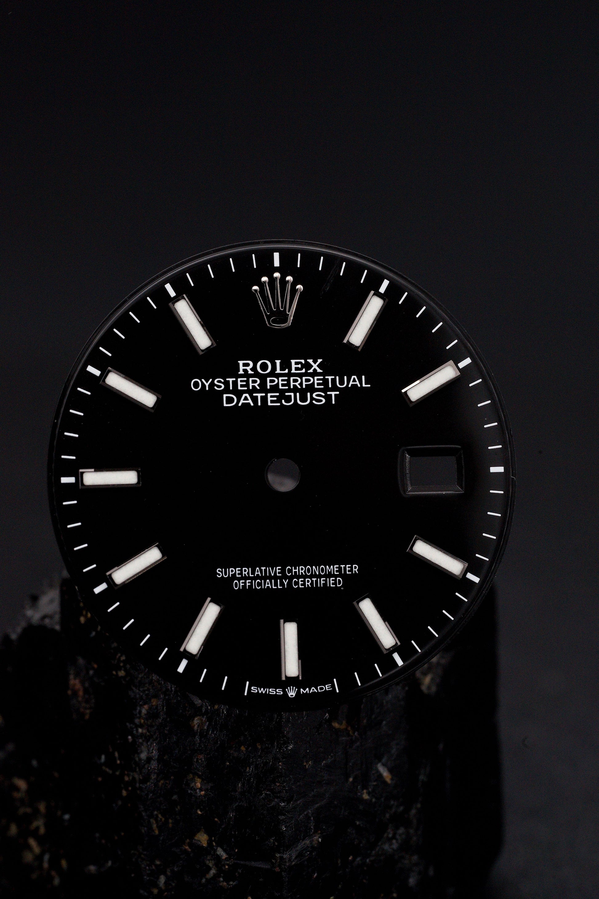 Rolex Schwarzes Zifferblatt ''Black Dial'' für OP Datejust 36mm