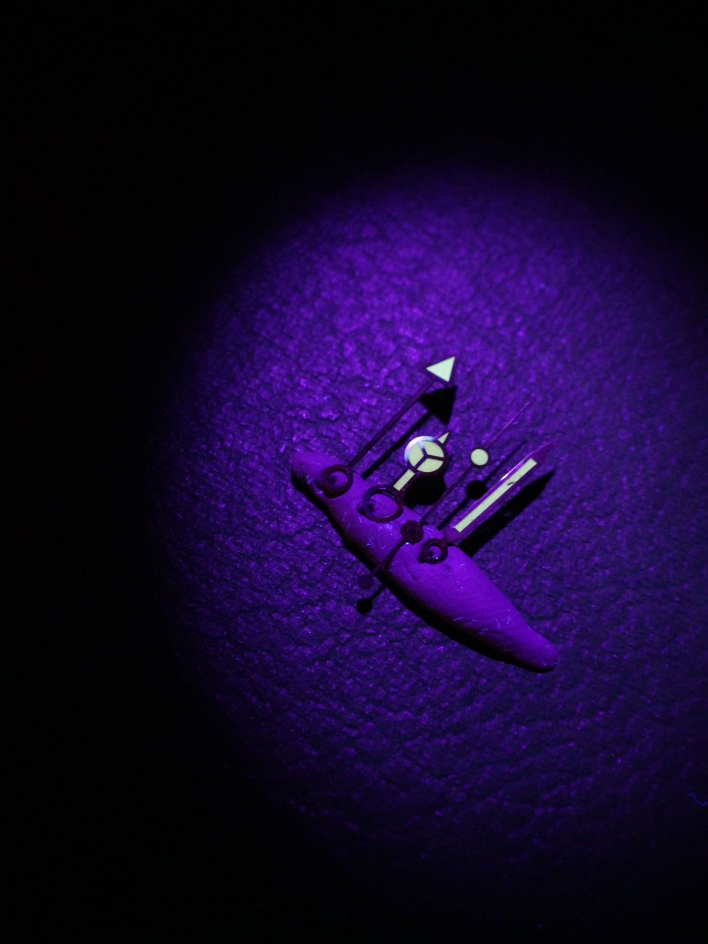 Rolex Hand Set for GMT-Master Models 16753 | 16758 | 16713 | 16718 Tritium Pumpkin Patina