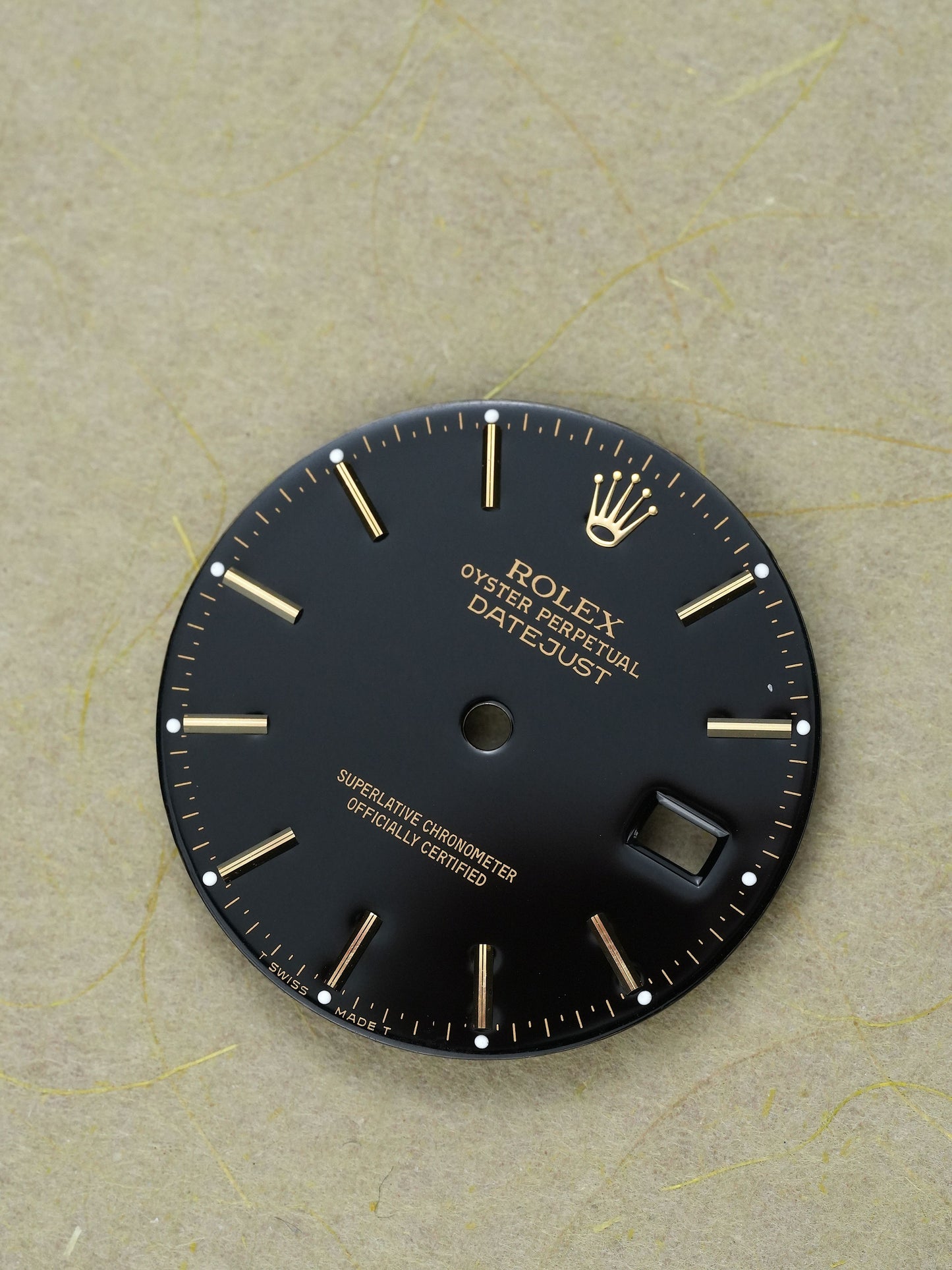 Rolex „Black Dial" for OP Datejust 36 mm 16018|16013| 16233 | 16238 Tritium