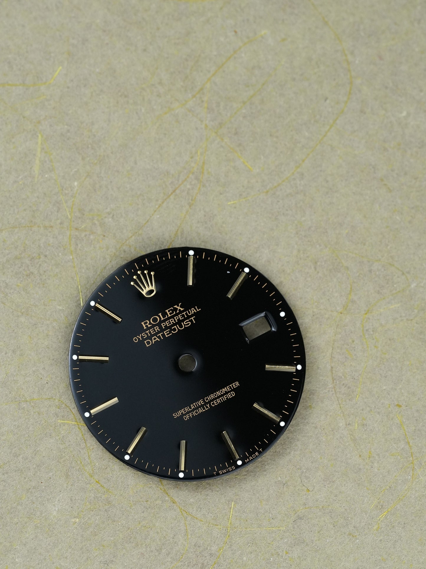 Rolex „Black Dial" for OP Datejust 36 mm 16018|16013| 16233 | 16238 Tritium